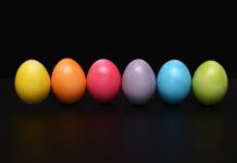 Czy można jeść jajka malowane farbami?